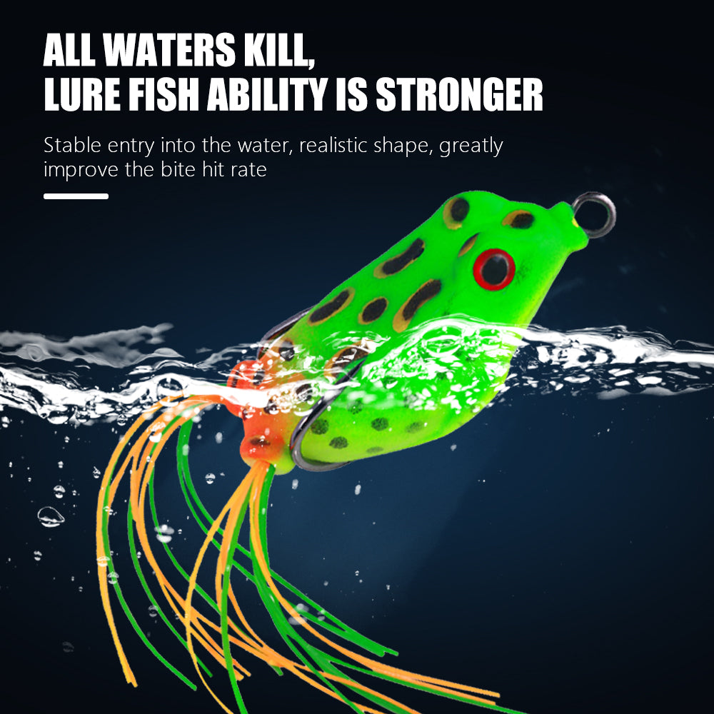 5.0G 12.8G Topwater Frog Lures