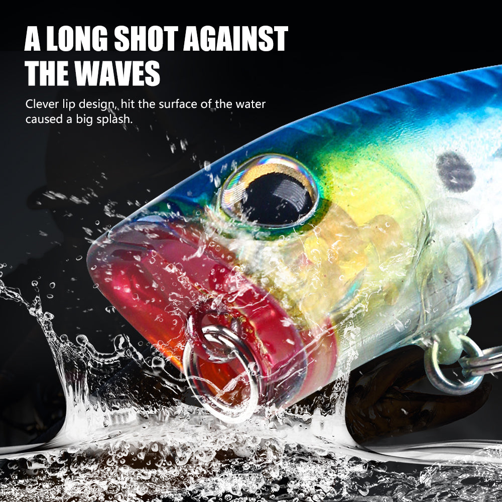 4CM 3.3G Popper Fishing Lures