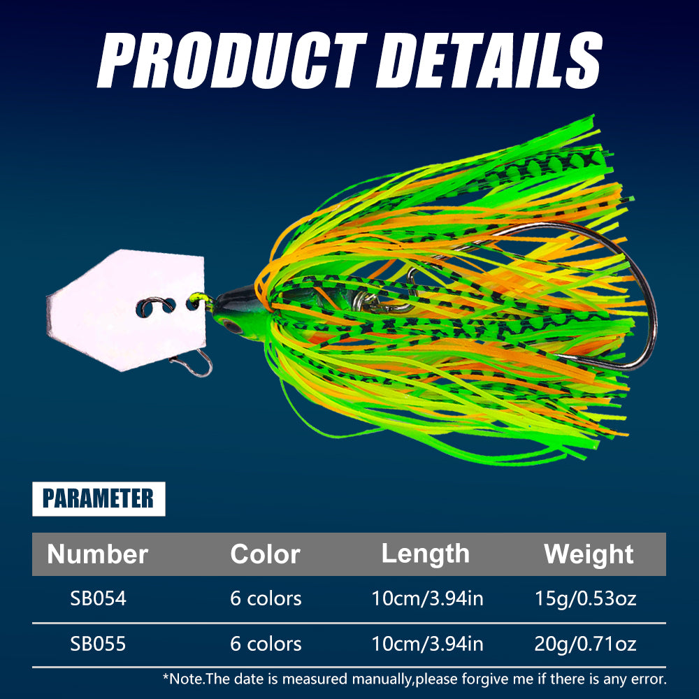 16G 20G Swim Bait Skirt Jig