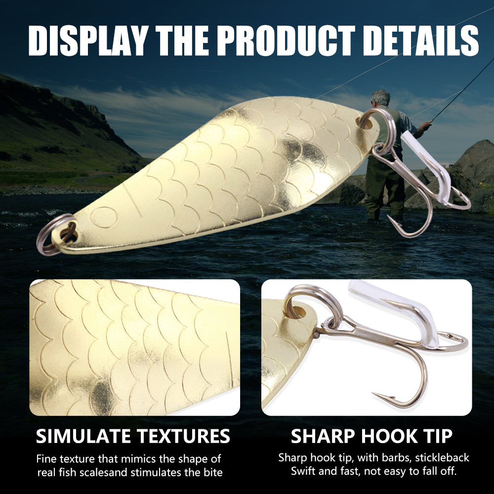 7CM 20G Spoon Metal Lure