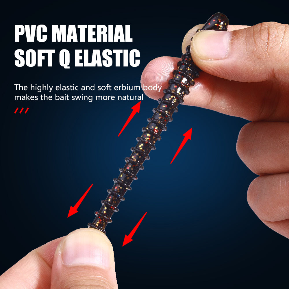 12CM 3.2G Worms Soft Lure
