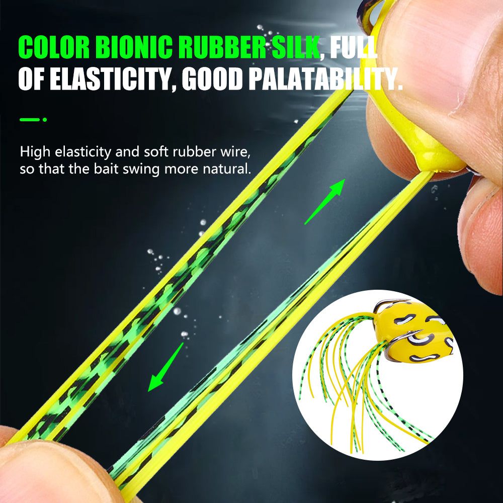 5CM 12G Frog Lure Sillicon Bait