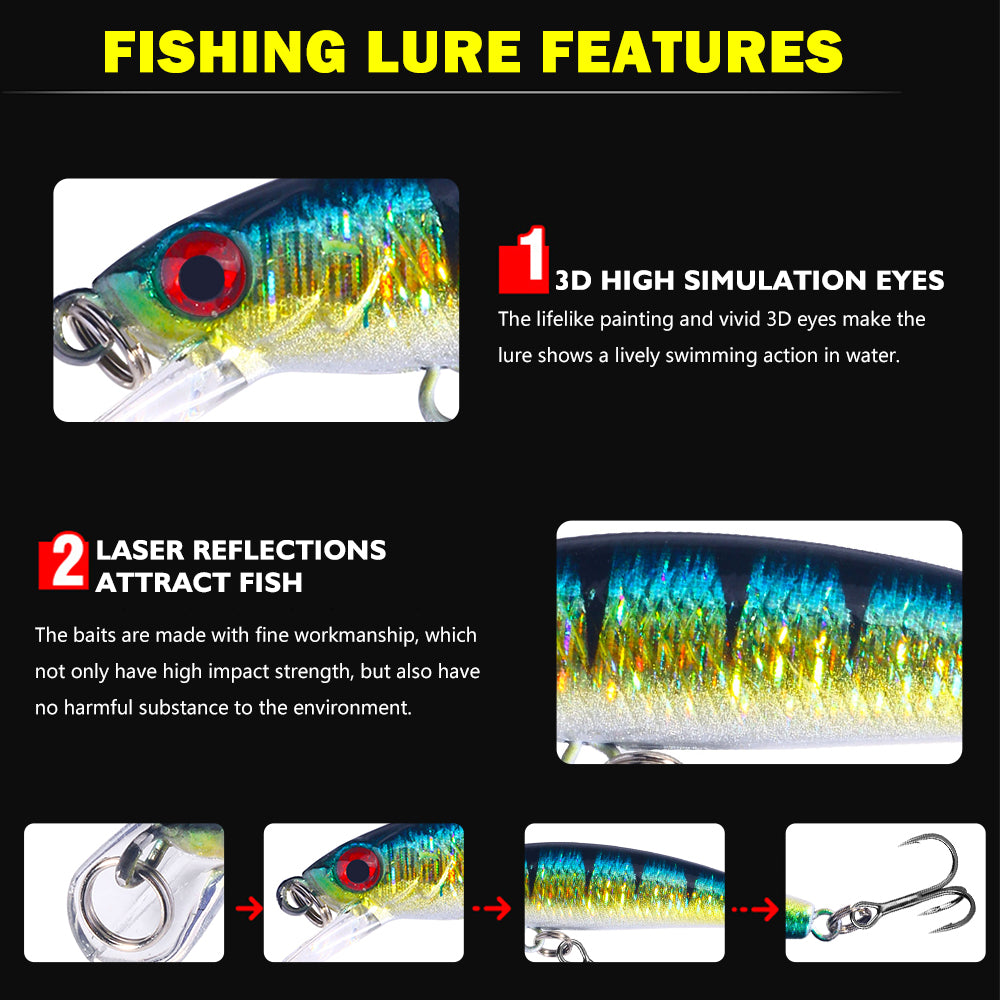 5.5CM 2.5G Minnow Lure MI167