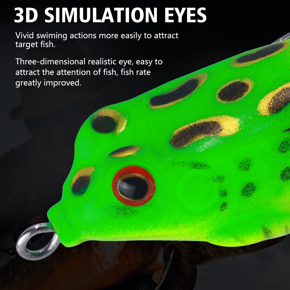 5.0G 12.8G Topwater Frog Lures