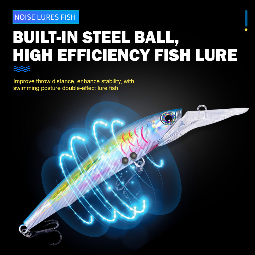 41g 100g Deep Diving Minnow Bait