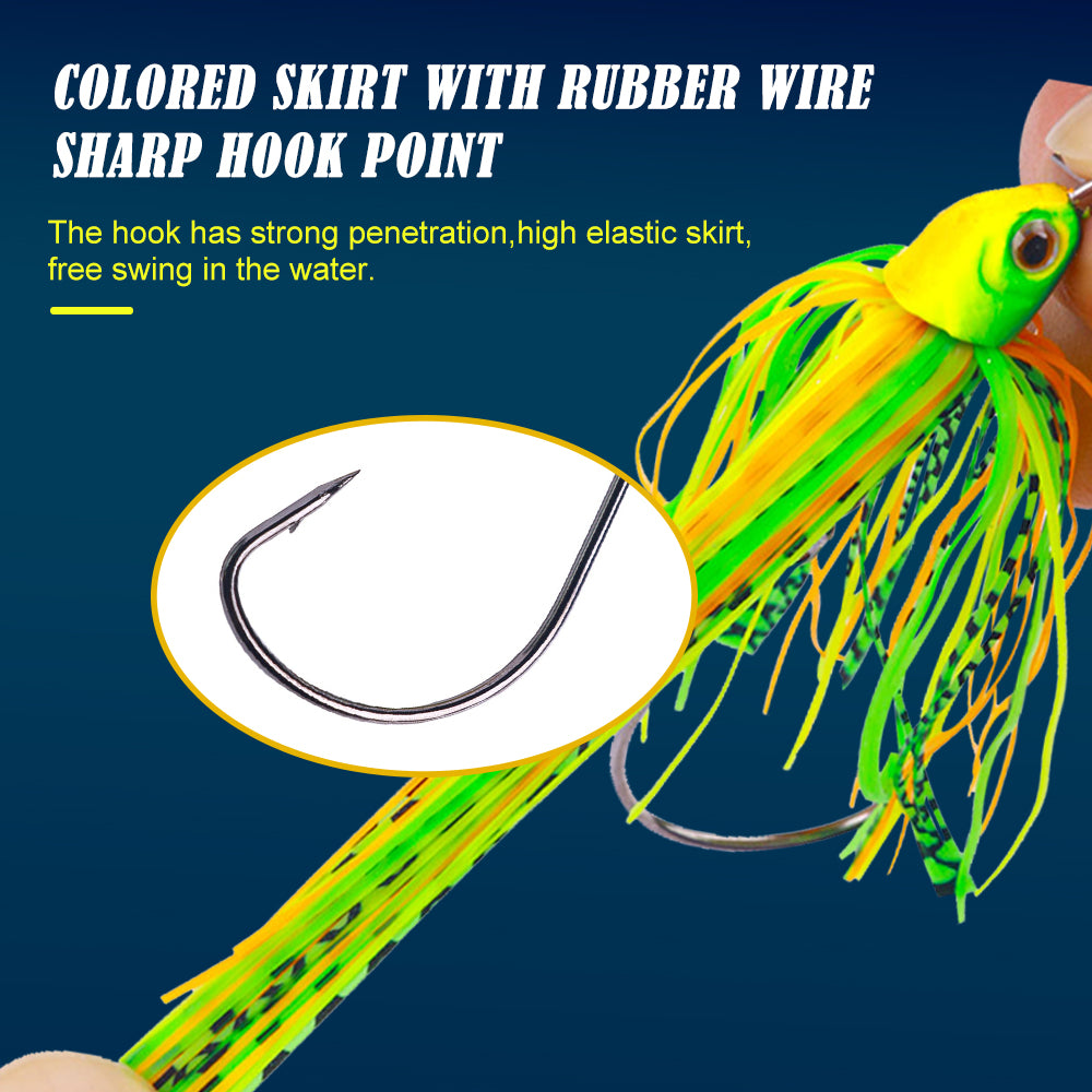 16G 20G Swim Bait Skirt Jig