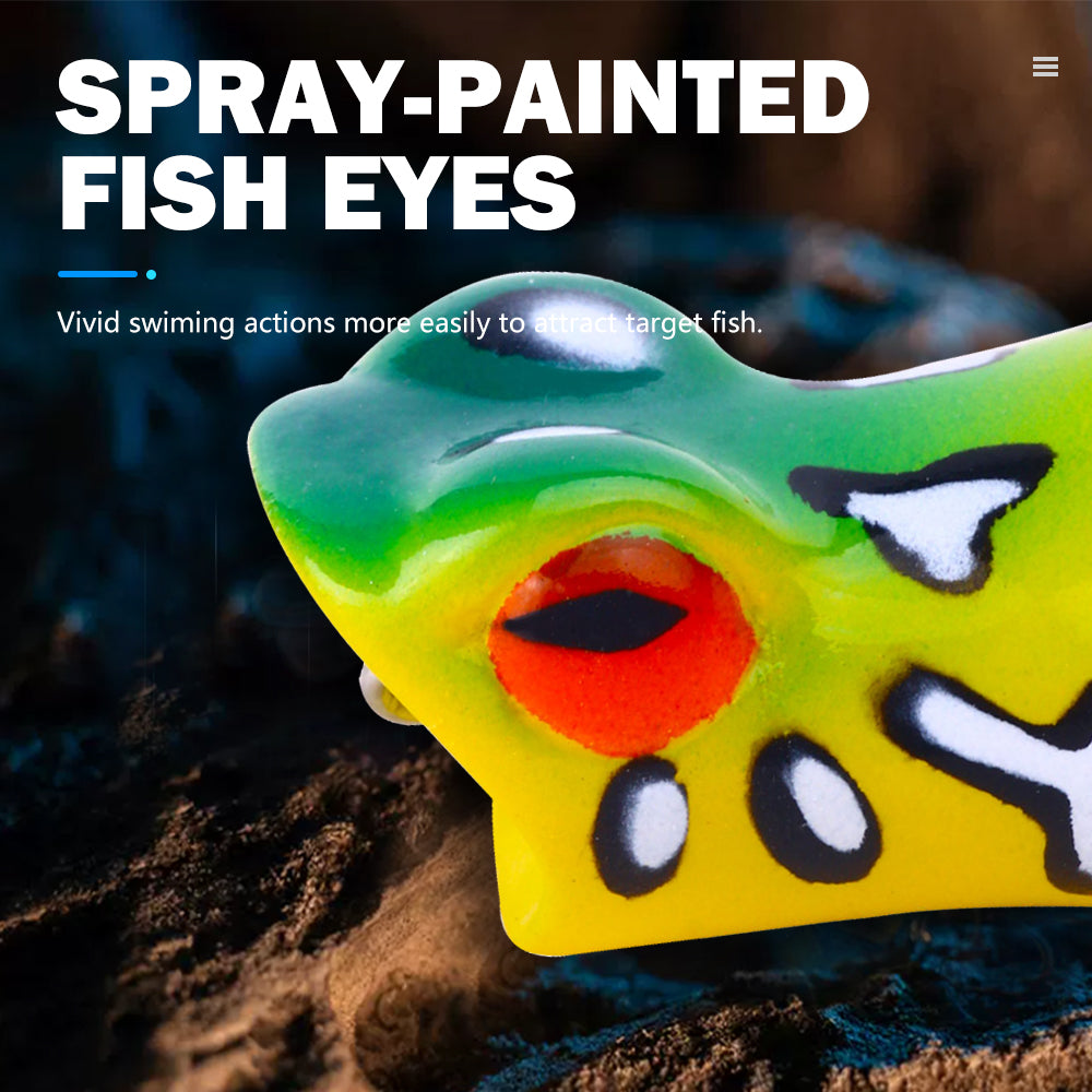 5CM 12G Frog Lure Sillicon Bait