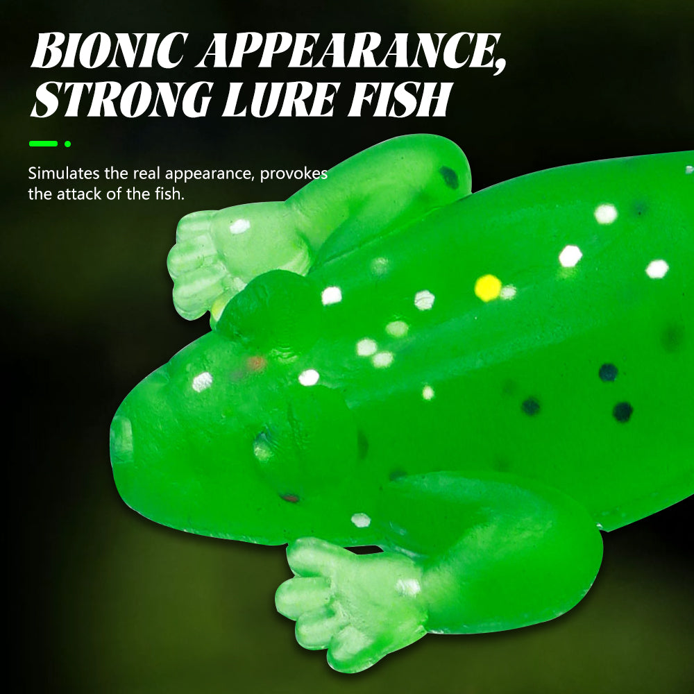 5.5CM Soft Frog Bait, 5pcs/bag