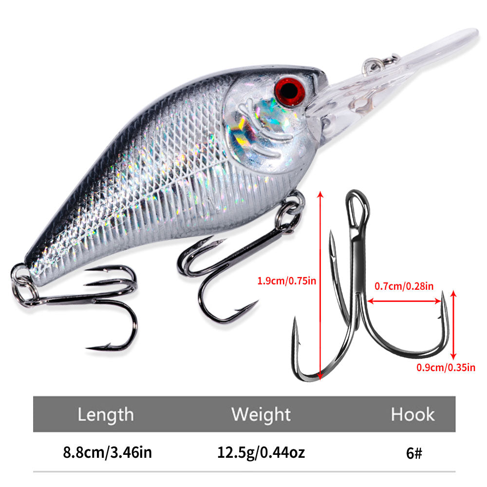 8.8CM 12.5G Crankbait Lures
