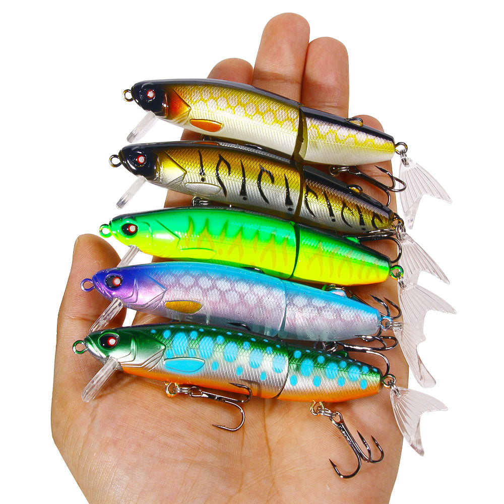 4.72 inch 0.55oz Jointed Swimbait 2 Sections