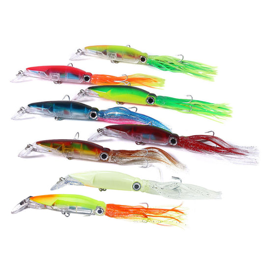 14CM-40G Octopus Squid Lure Bait