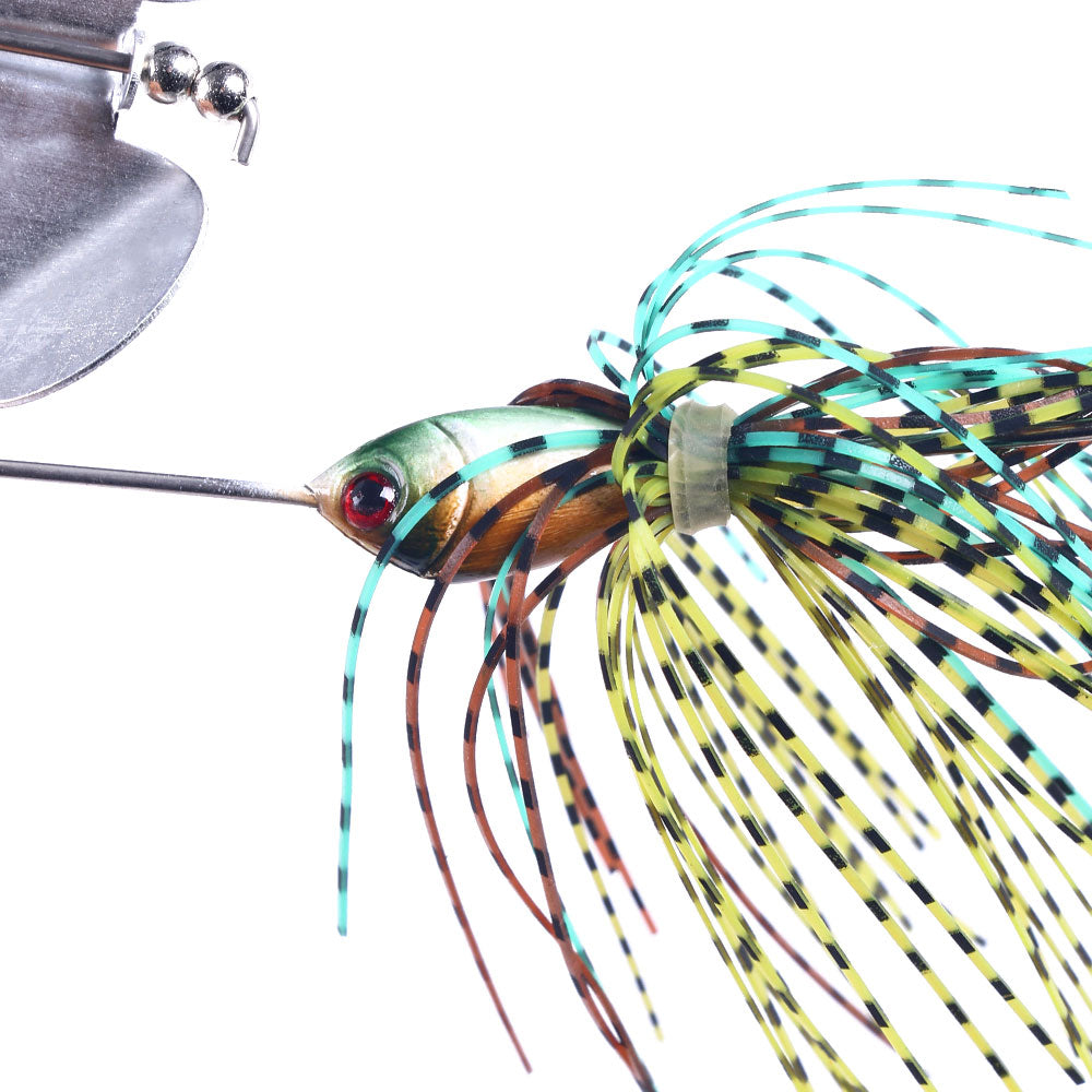 16G Buzzbaits Spinnerbaits with Skirts