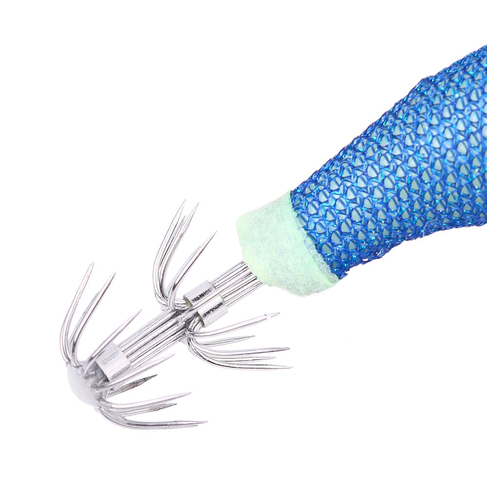 9.3CM 8.5G Luminous Squid Jig 2.2#