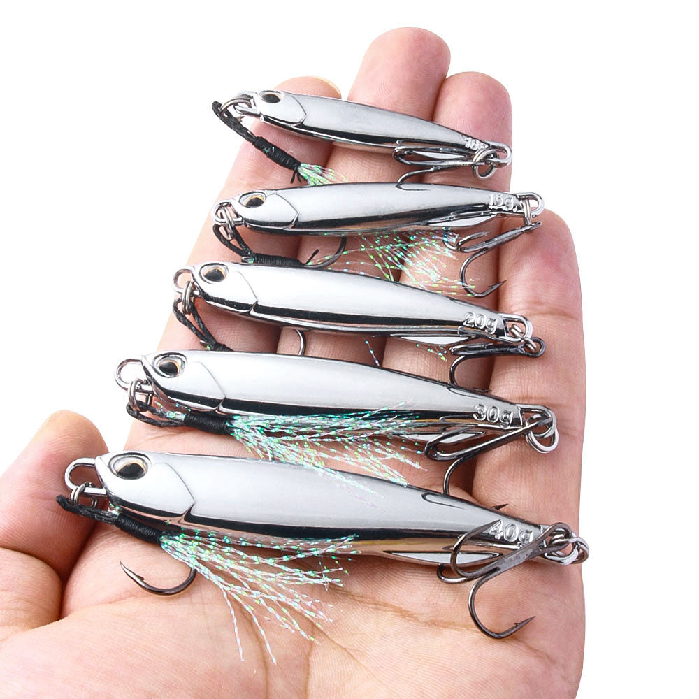 30G 40G Electroplated Metal Lead Jig Hook