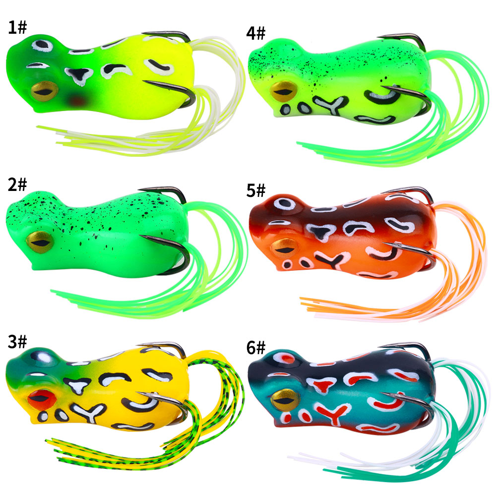 5CM 12G Frog Lure Sillicon Bait