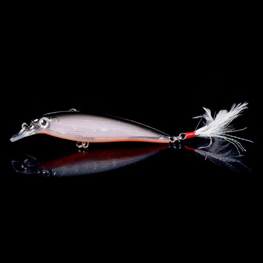 11CM 14G Diving Minnow Lure Bait