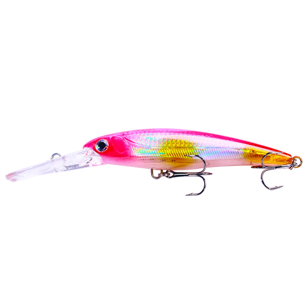 17CM 30G Wide Lip Deep Diving Minnow Lure