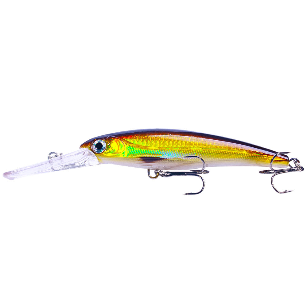 17CM 30G Wide Lip Deep Diving Minnow Lure