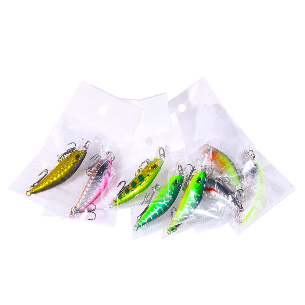 HENGJIA 8pcs set Small Size Minnow Lure 5cm 3g M177