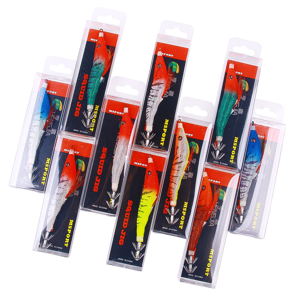 10.7CM 6.3G Luminous Squid Jig