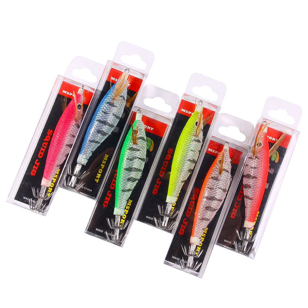 10CM-10.5G Luminous Squid Jig