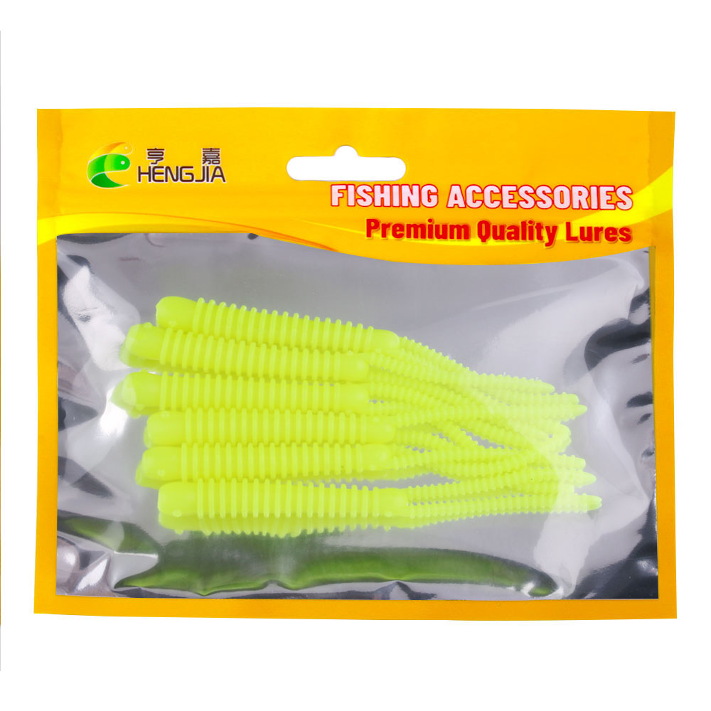 Soft Lure 10CM-3G 5pcs/bag Pesca Worm Fishing Lure
