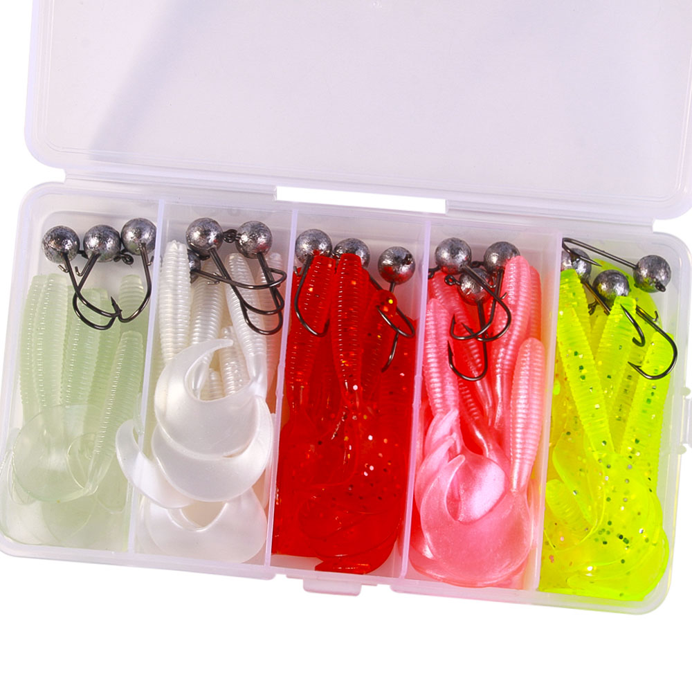 65pcs Soft Lure Set