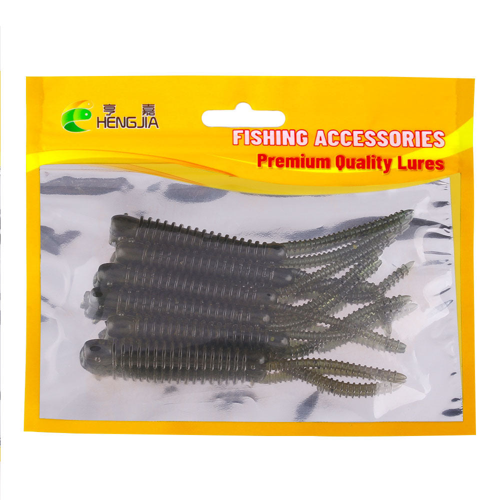 Soft Lure 10CM-3G 5pcs/bag Pesca Worm Fishing Lure