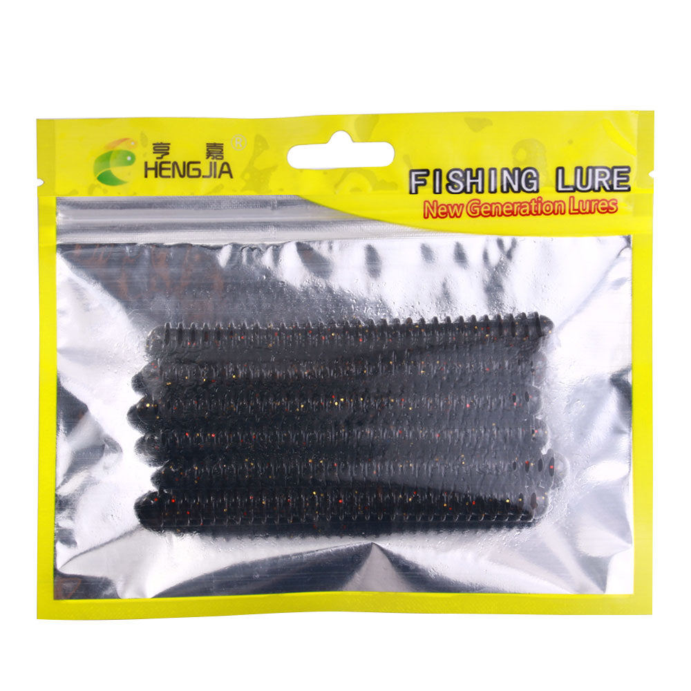 10.5CM 5.6G Worms Soft Lure 6pcs/Bag