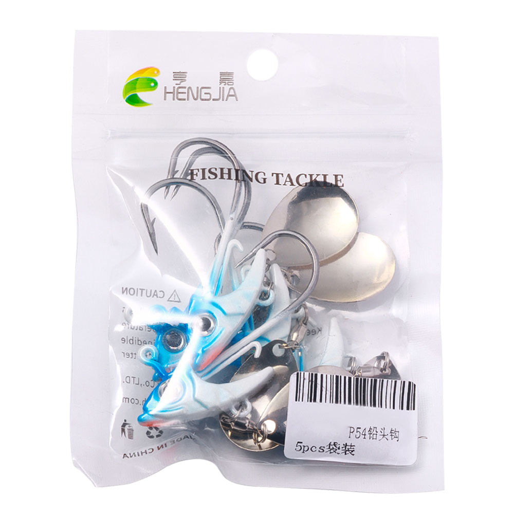 7G 10G 15G Jig Hook with Blade