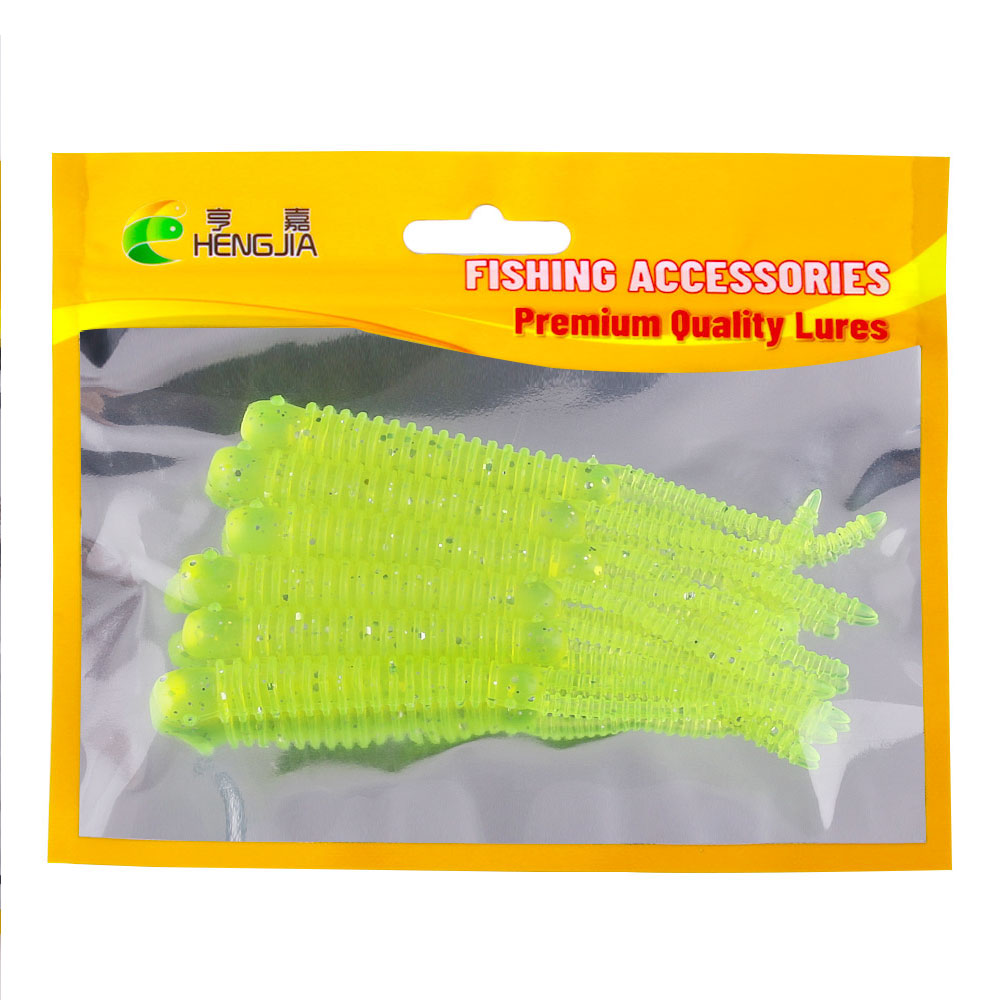 Soft Lure 10CM-3G 5pcs/bag Pesca Worm Fishing Lure