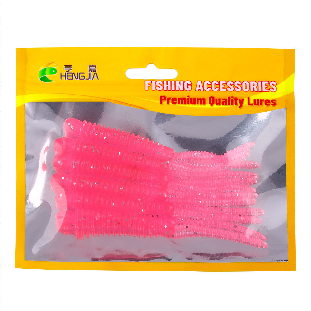 Soft Lure 10CM-3G 5pcs/bag Pesca Worm Fishing Lure