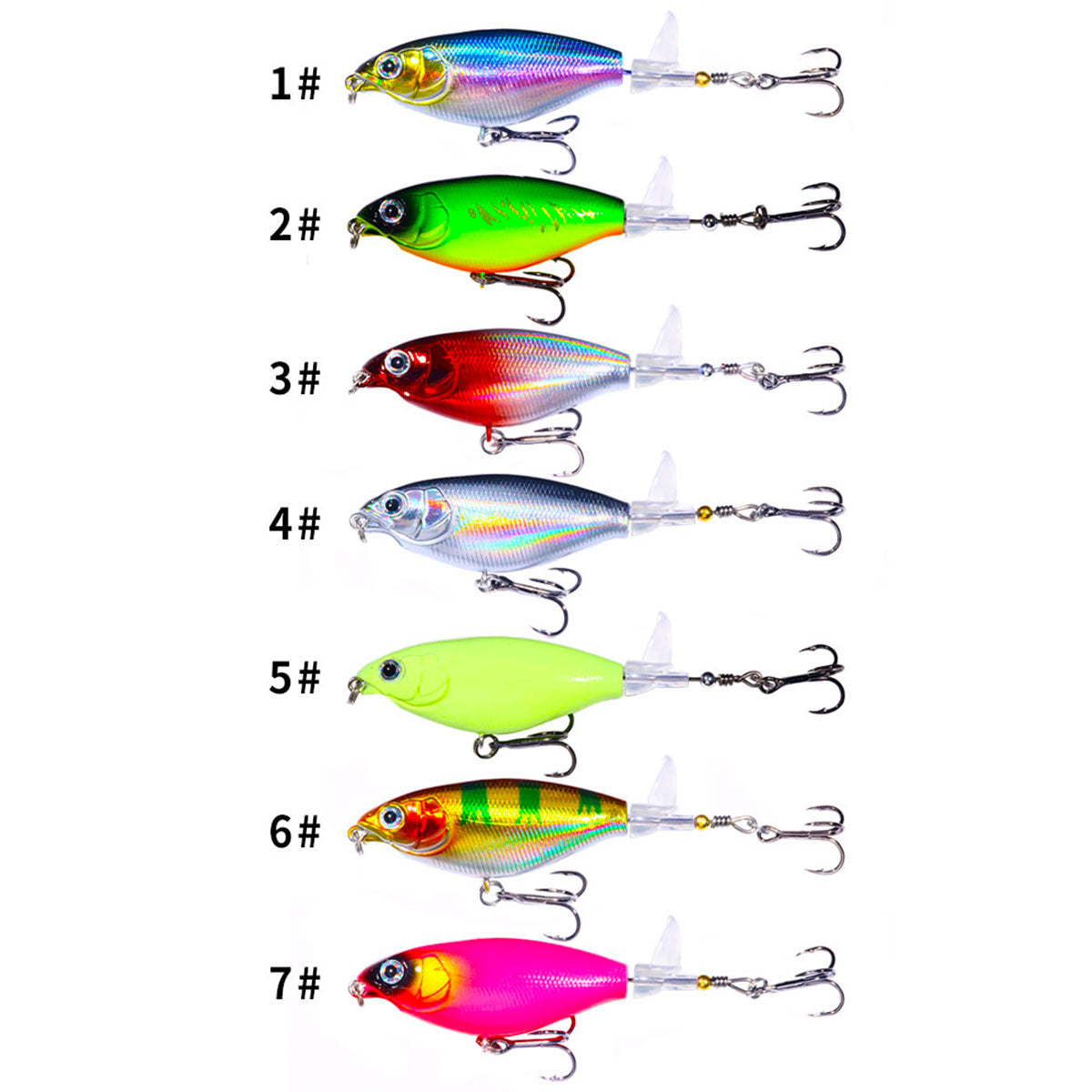 6G/11g Pencil Lure 7 colors available