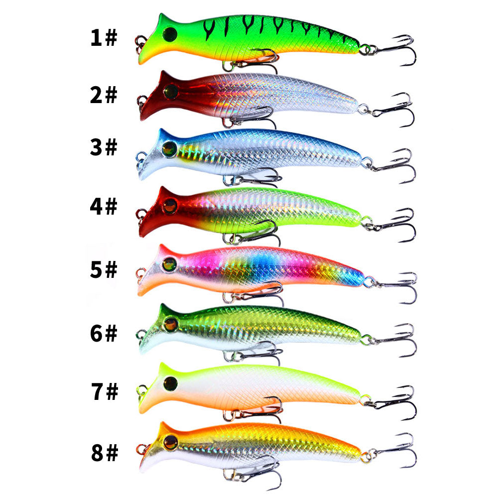 12.5cm 20g Wide Mouth Popper Lure