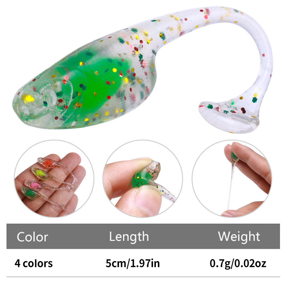 5cm 0.7g Soft Tadpole baits SO185