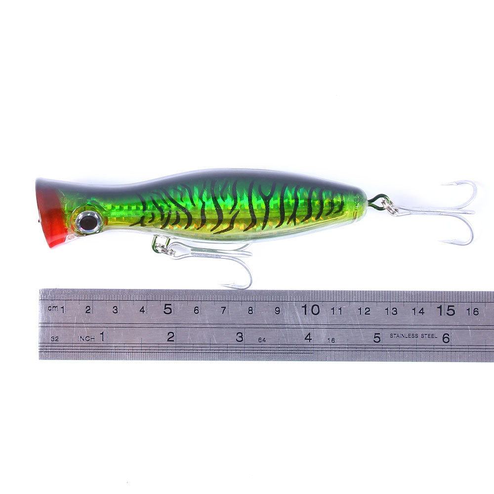 6pcs set 13cm 43g HENGJIA Big Popper Lure Popper Lures Fishing Lure Bait