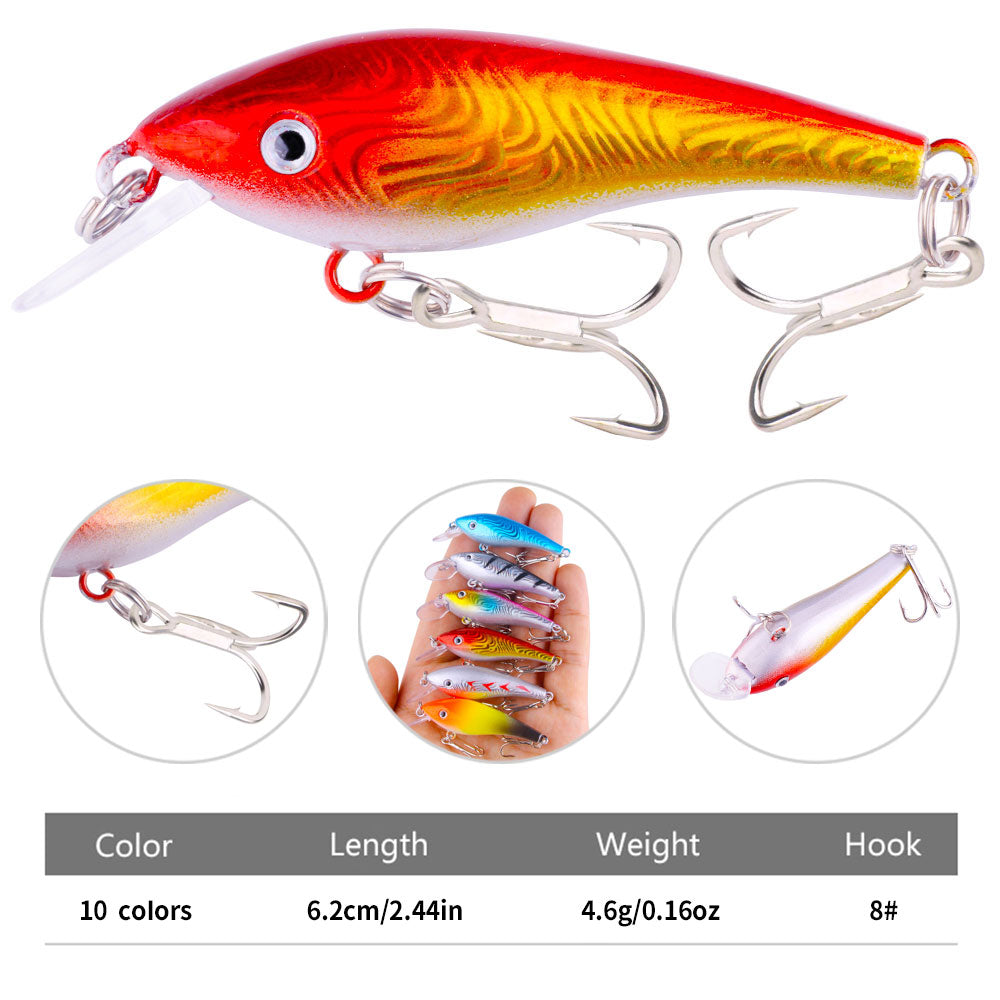 HENGJIA 6.2CM 4.6g Minnow Lure