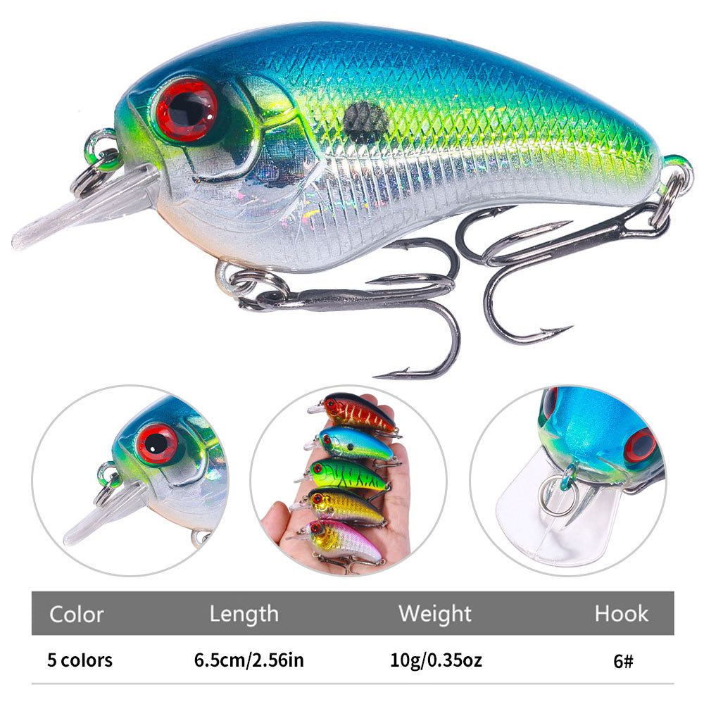 6.5cm 10g Crankbait Lures