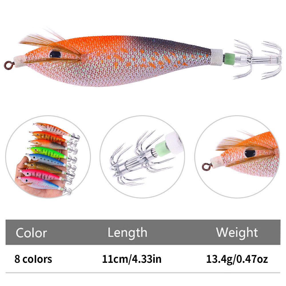 11CM 13G Luminous Squid Jig