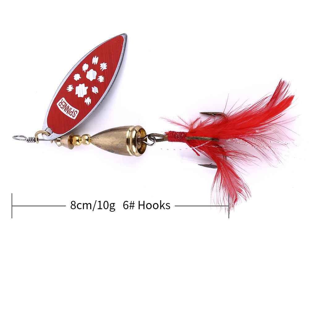 6.5CM 8.5G Spinner Lure