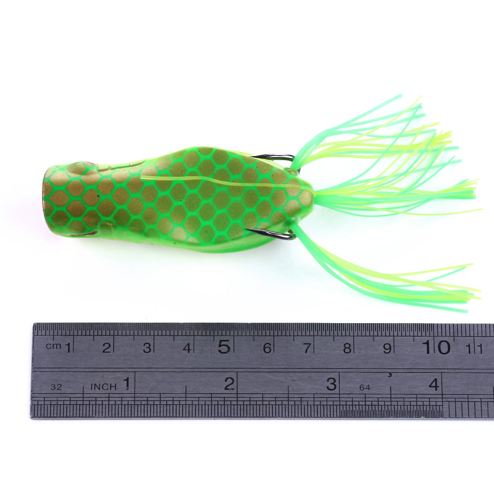5pcs box set HENGJIA 2 3/4in 1/2oz Soft Frog Lure Bait