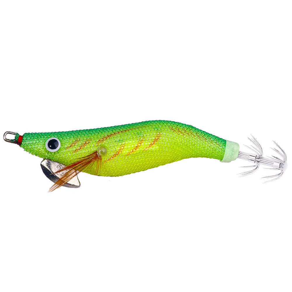 9.3CM 8.5G Luminous Squid Jig 2.2#