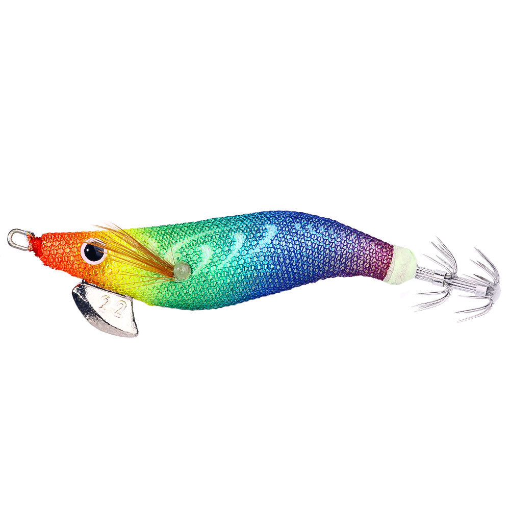 9.3CM 8.5G Luminous Squid Jig 2.2#