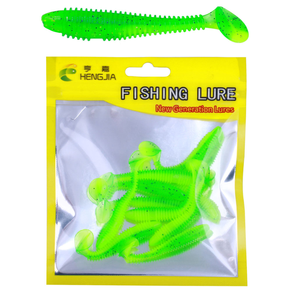 4.5cm 5.5cm 6.5cm 7.5cm Soft Pinfish Lure 10pcs/bag