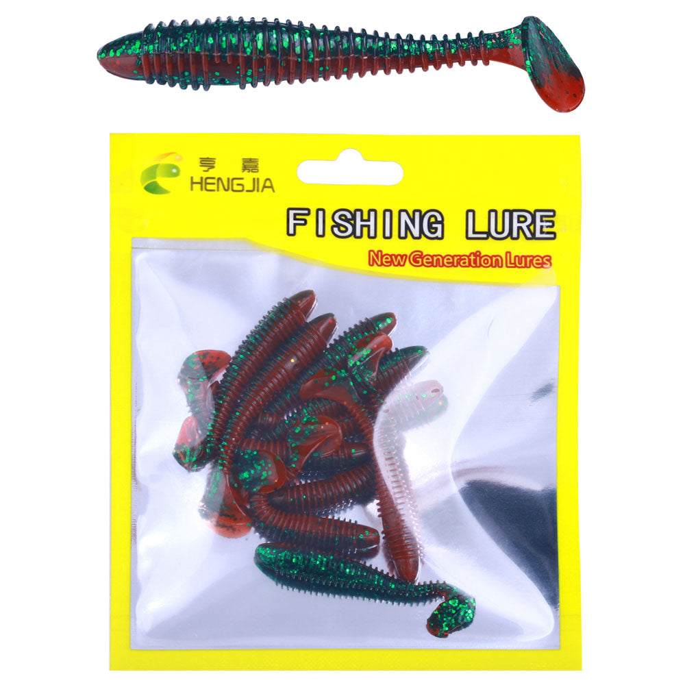 4.5cm 5.5cm 6.5cm 7.5cm Soft Pinfish Lure 10pcs/bag