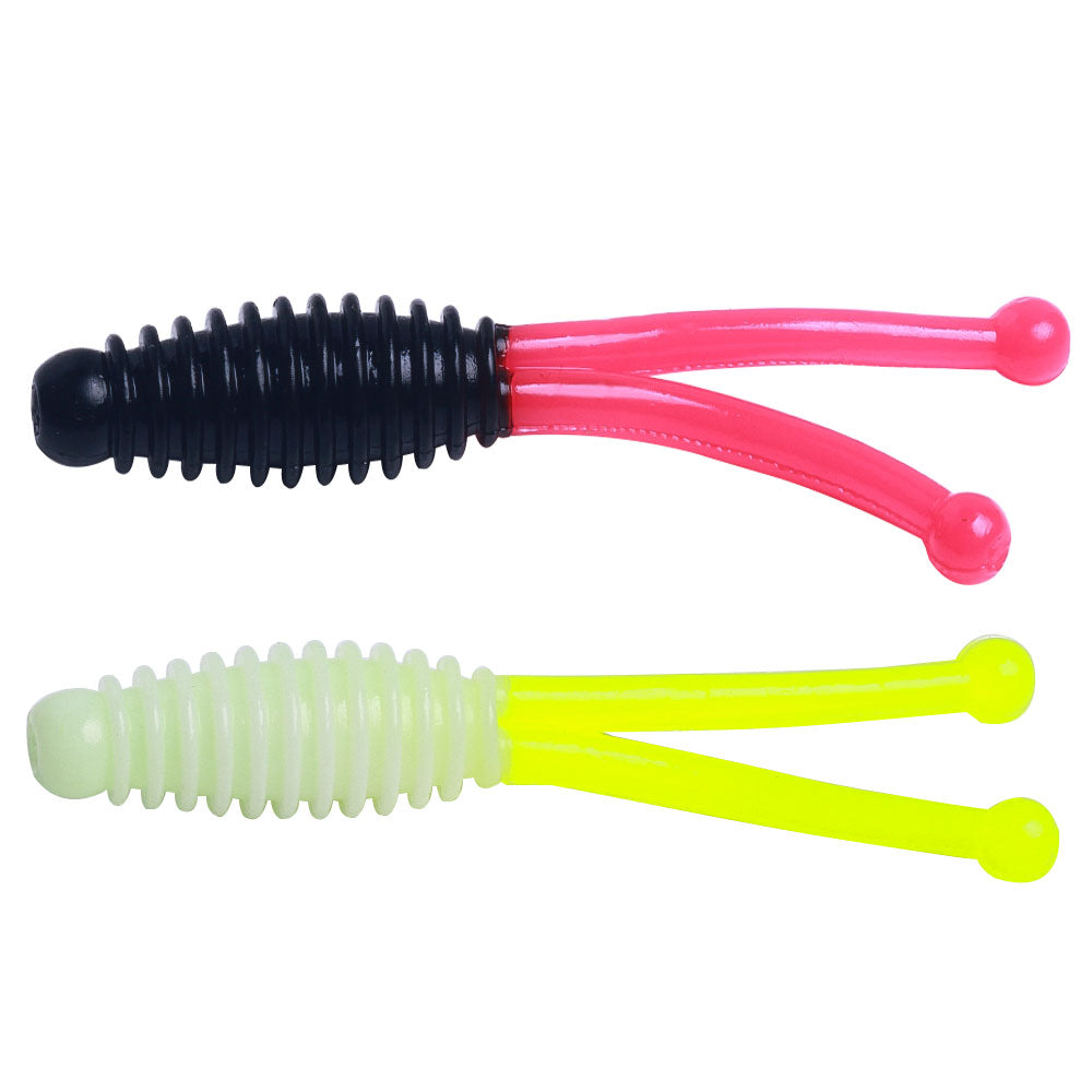 4cm Double Tail Soft Bait, 20pcs/bag