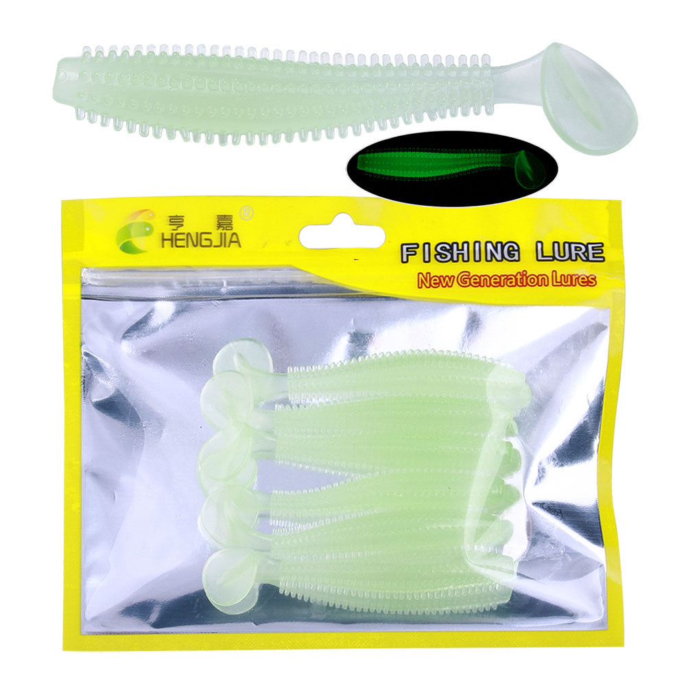 9.2CM Soft Worn Bait, 6pcs/bag