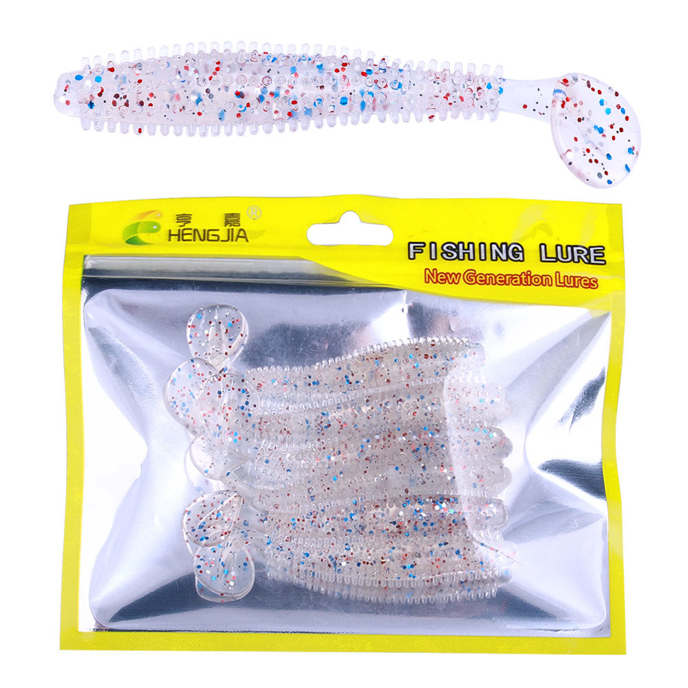 9.2CM Soft Worn Bait, 6pcs/bag