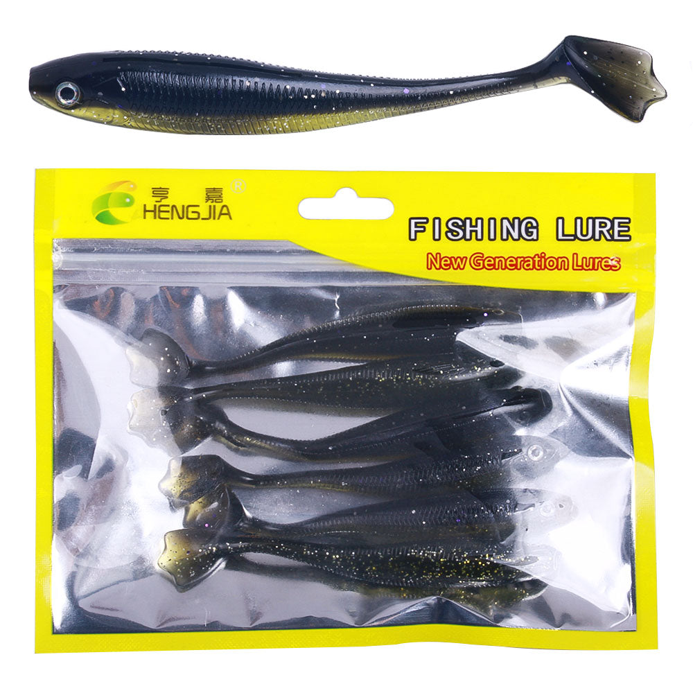 7.5CM 10.5CM Soft Minnow Bait, 6pcs/bag