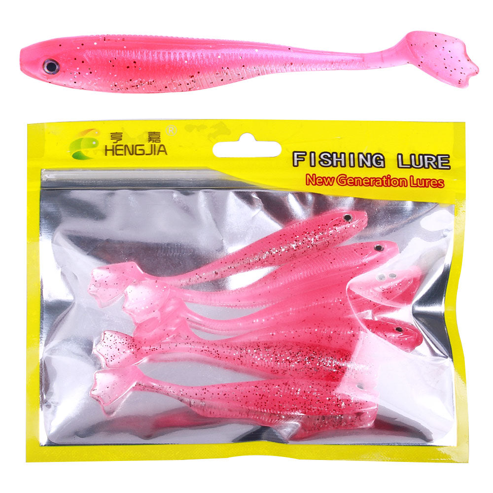 7.5CM 10.5CM Soft Minnow Bait, 6pcs/bag